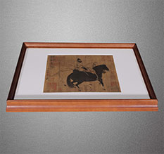 淅川书画装裱配框服务案例